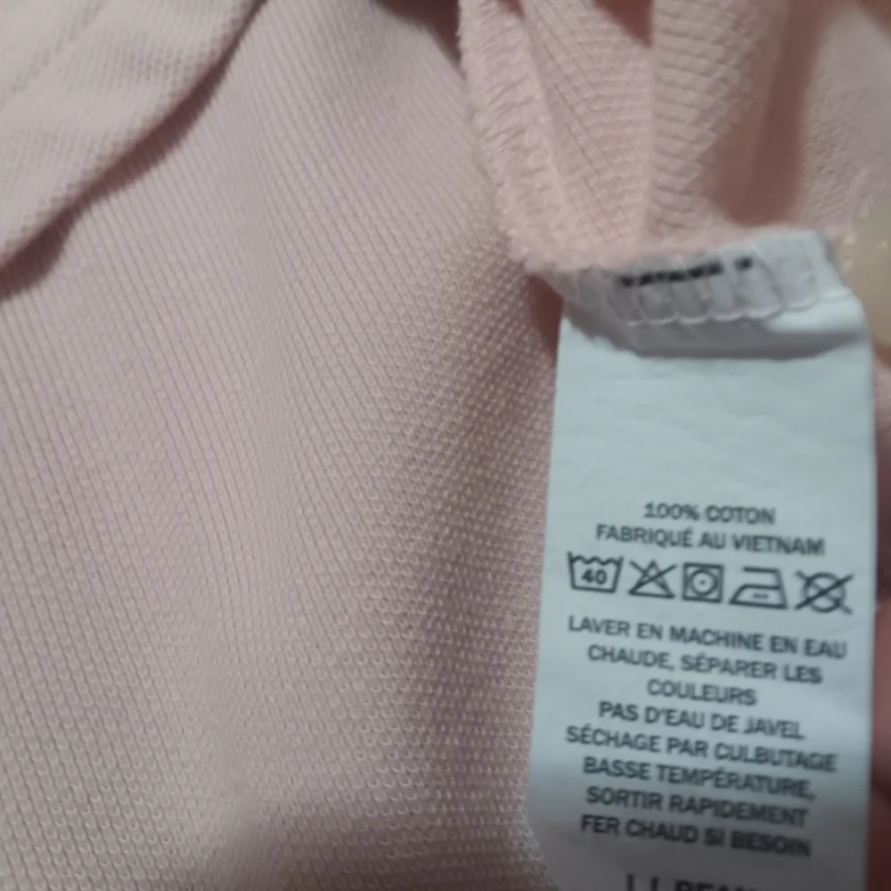 🩷L.L. BEAN WOMEN'S SIZE XL SHELL PINK SHORT SLEEVE POLO SHIRT. - Picture 3 of 7
